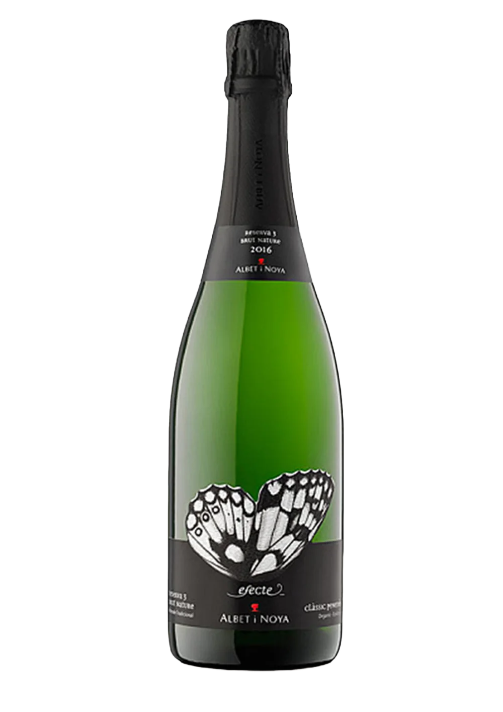 Ampolla d’Efecte Brut Nature Reserva, vi escumós DO Clàssic Penedès del celler Albet i Noya