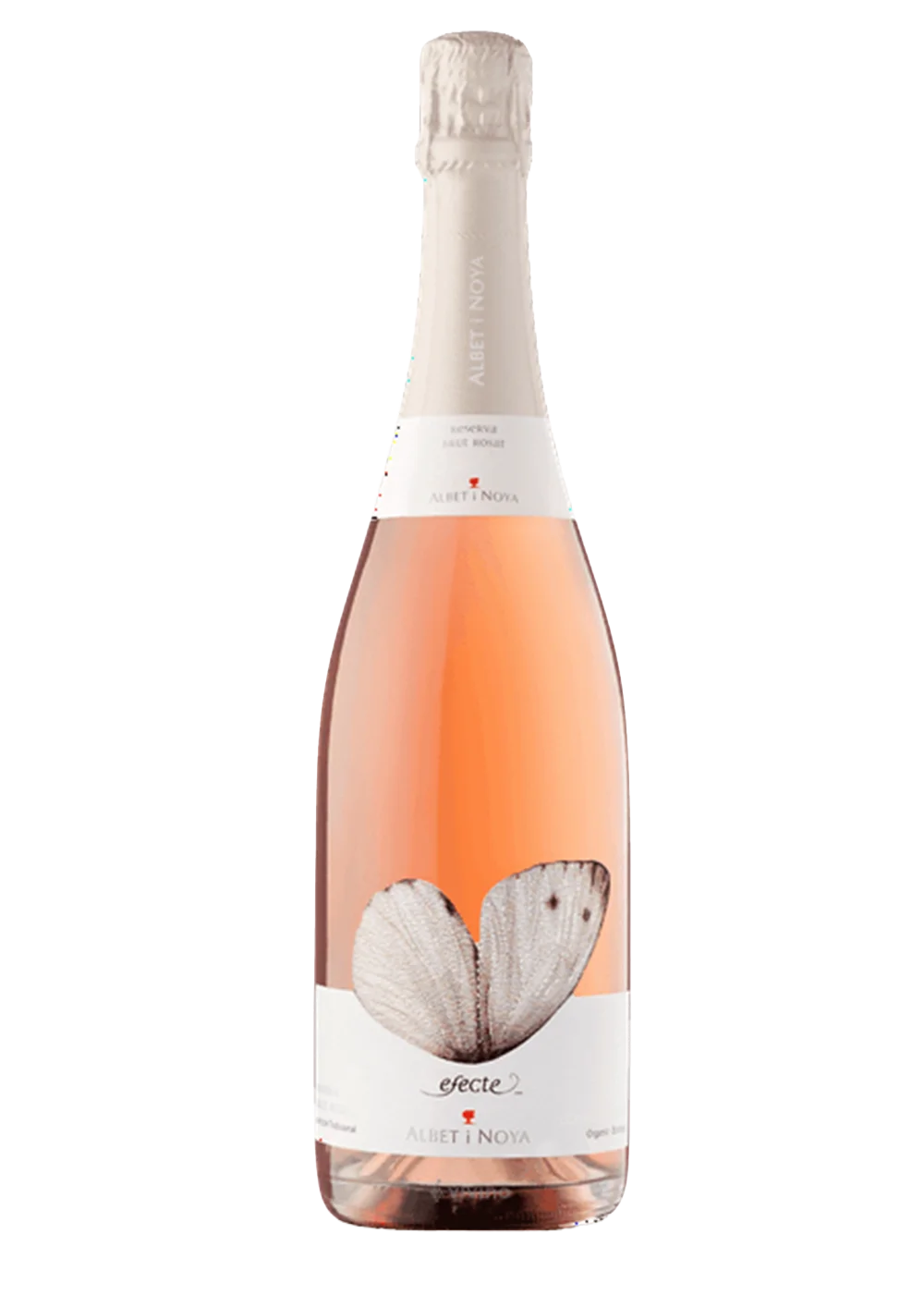 Ampolla d’Efecte Brut Rosat, vi escumós DO Clàssic Penedès del celler Albet i Noya