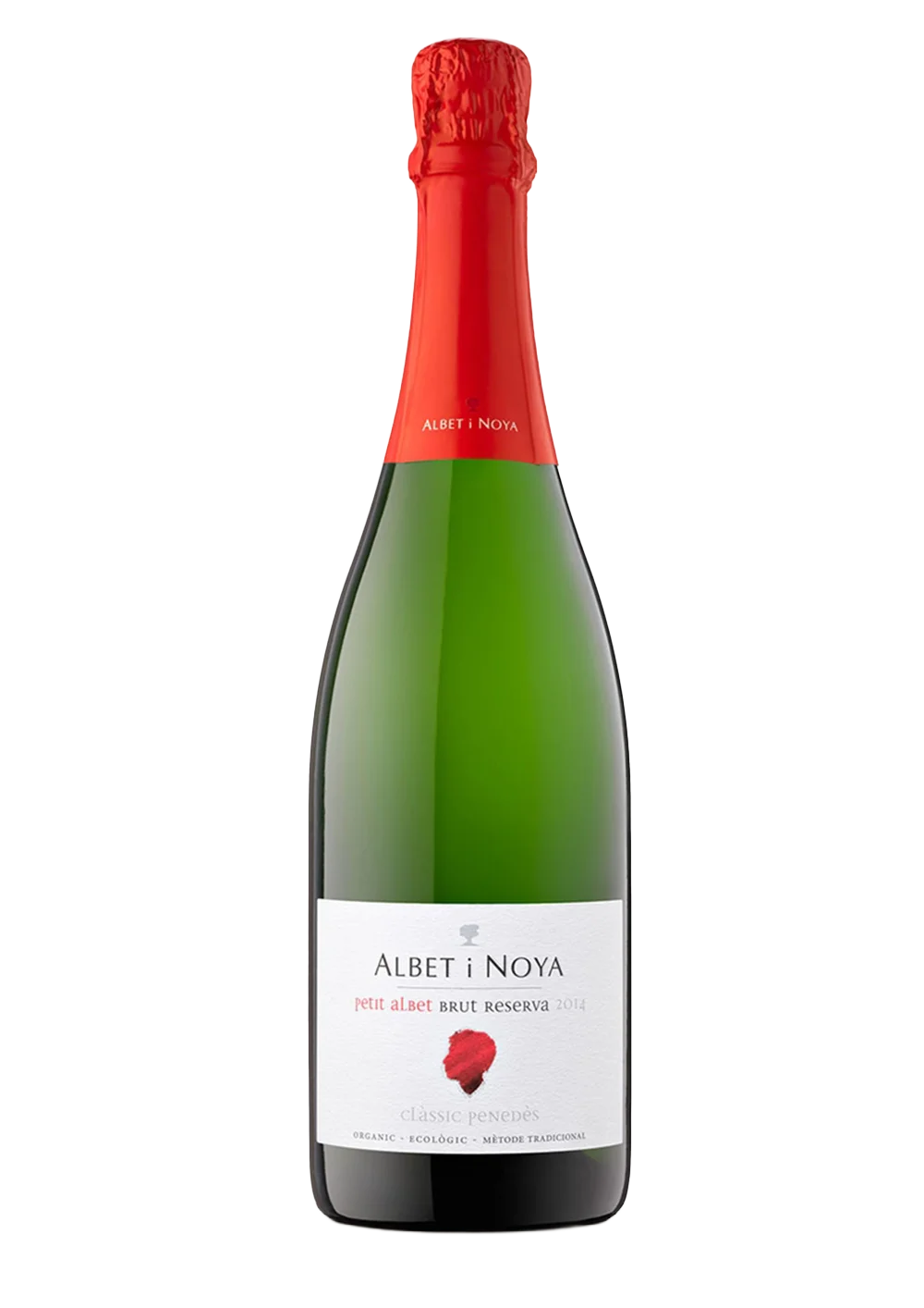 Ampolla de Petit Albet, vi escumós DO Clàssic Penedès del celler Albet i Noya