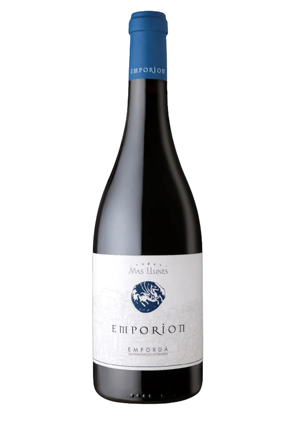 Ampolla d’Emporion, vi negre DO Empordà del celler Mas Llunes