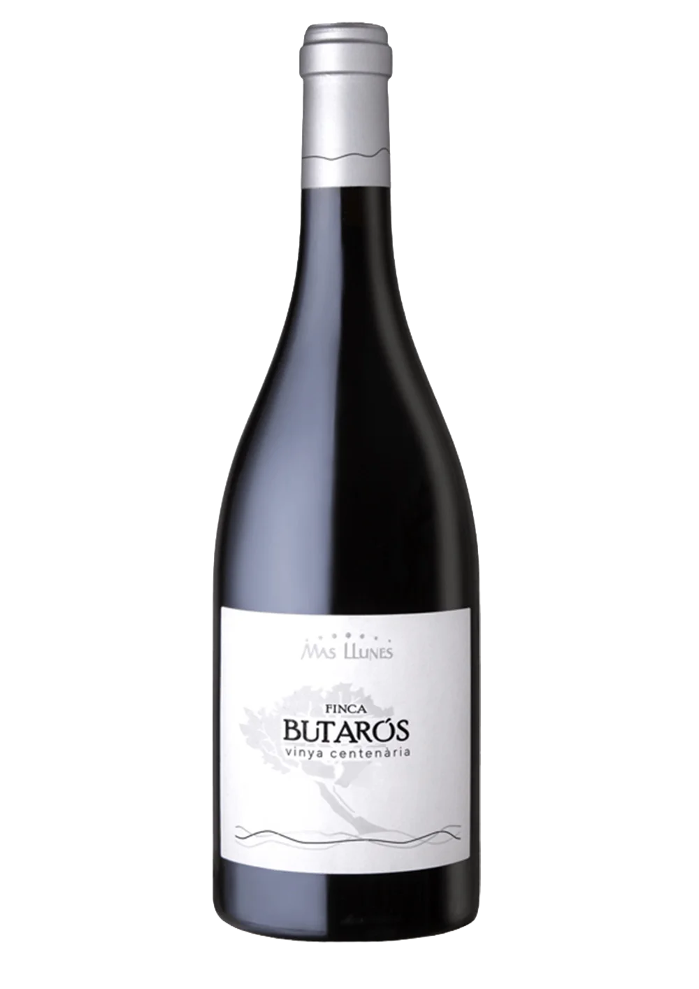 Ampolla de Finca Butarós, vi negre DO Empordà del celler Mas Llunes