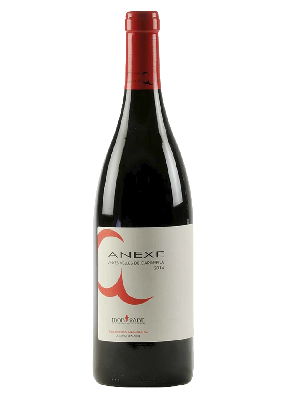 Ampolla d’Anexe Carinyena, vi negre DO Montsant del celler Cedó Anguera