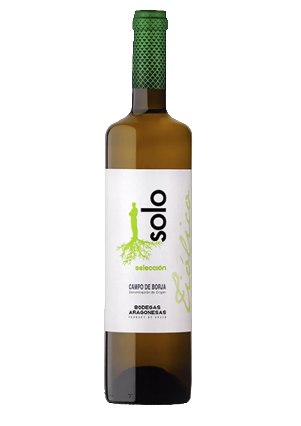 Ampolla de Solo Tiolicoo, vi blanc DO Campo de Borja del celler Bodegas Aragonesas