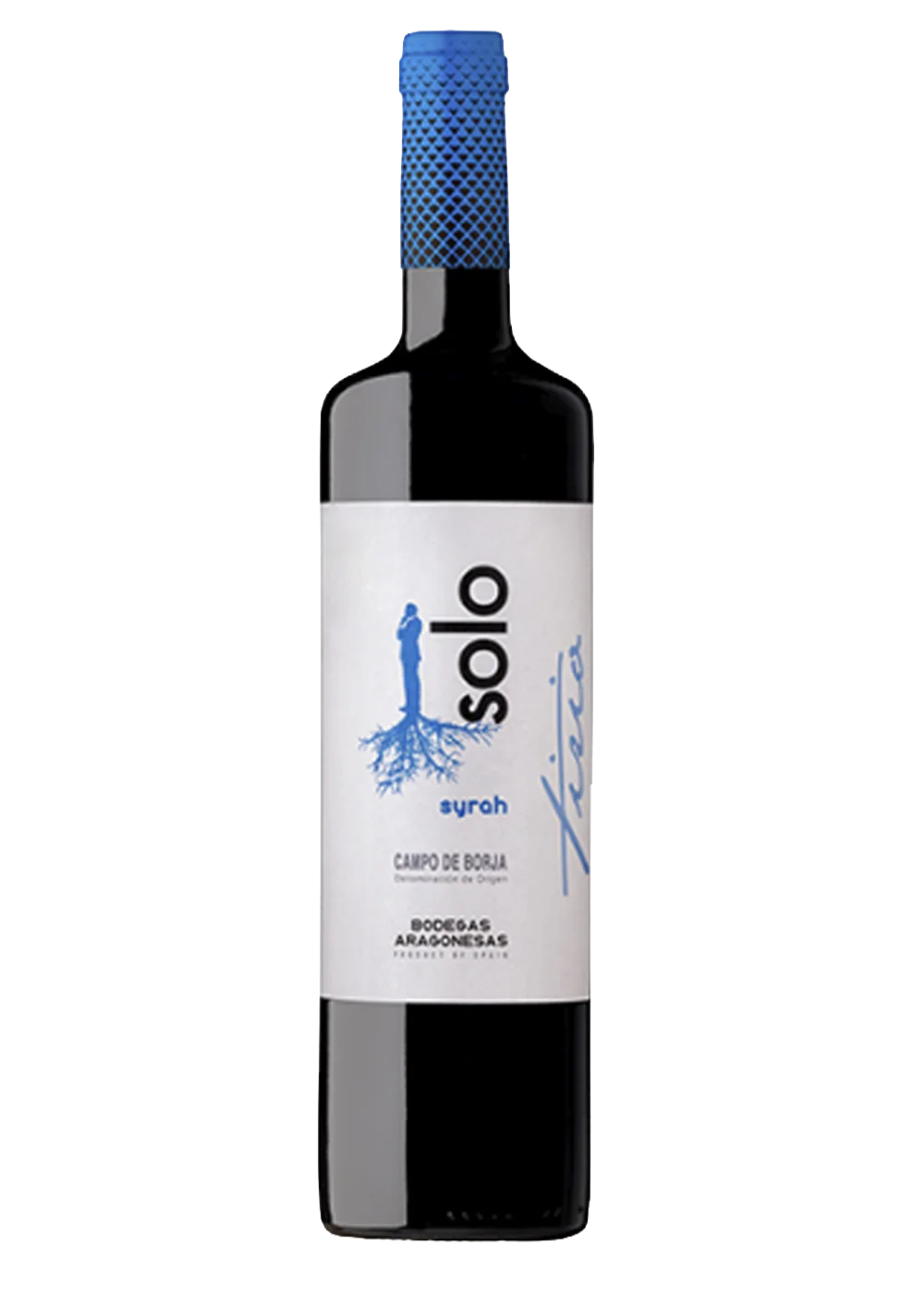 Ampolla de Solo Tirio Syrah, vi negre DO Campo de Borja del celler Bodegas Aragonesas