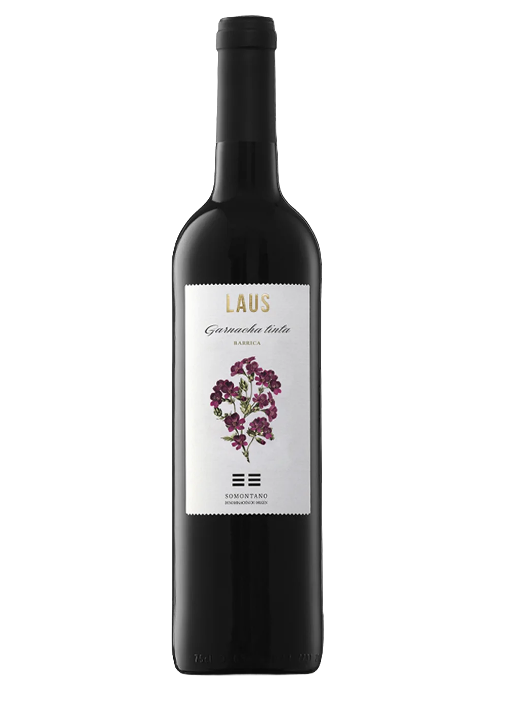 Ampolla de Laus Garnacha Barrica, vi negre DO Somontano