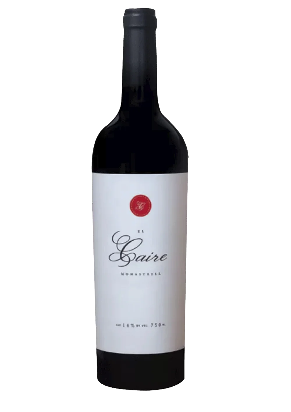 Botella de El Caire, vino tinto DO Alacant de la bodega MGWines Group