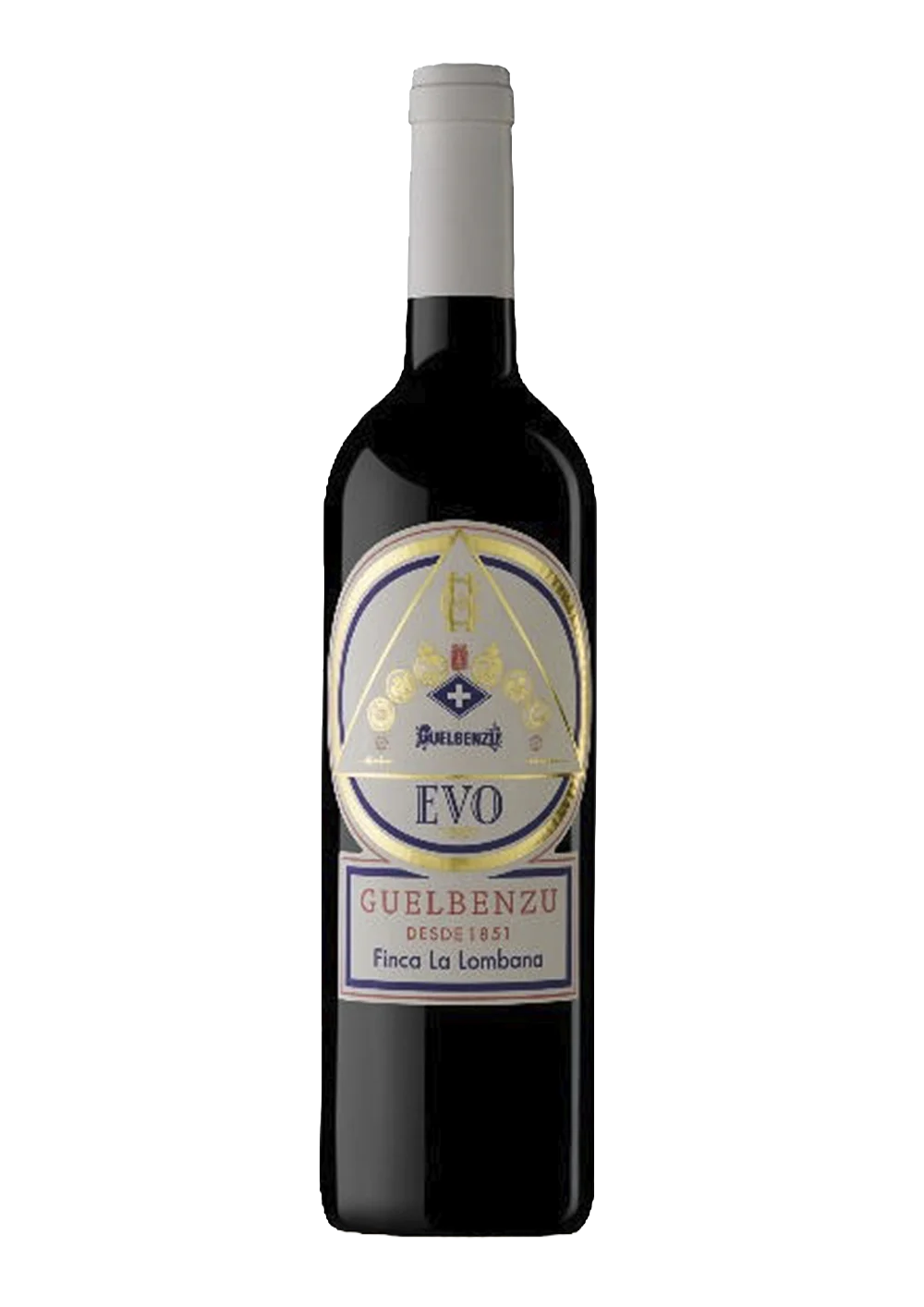 Botella de Guelbenzu Evo, vino tinto VT Ribera del Queiles
