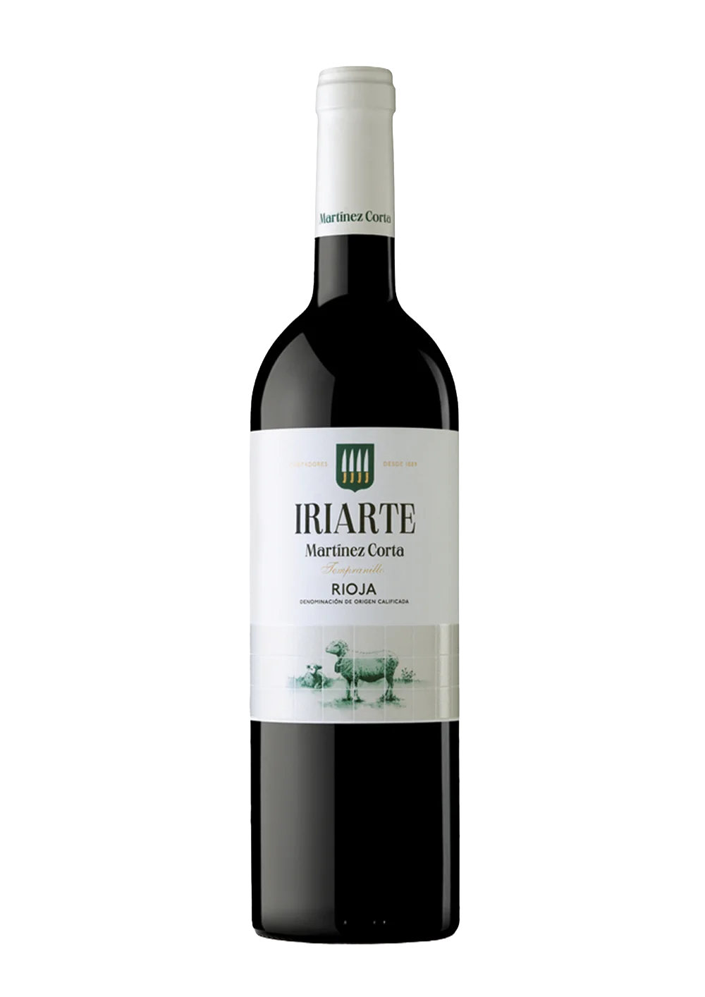 Ampolla d’Iriarte, vi negre DOCa Rioja del celler Martínez Corta