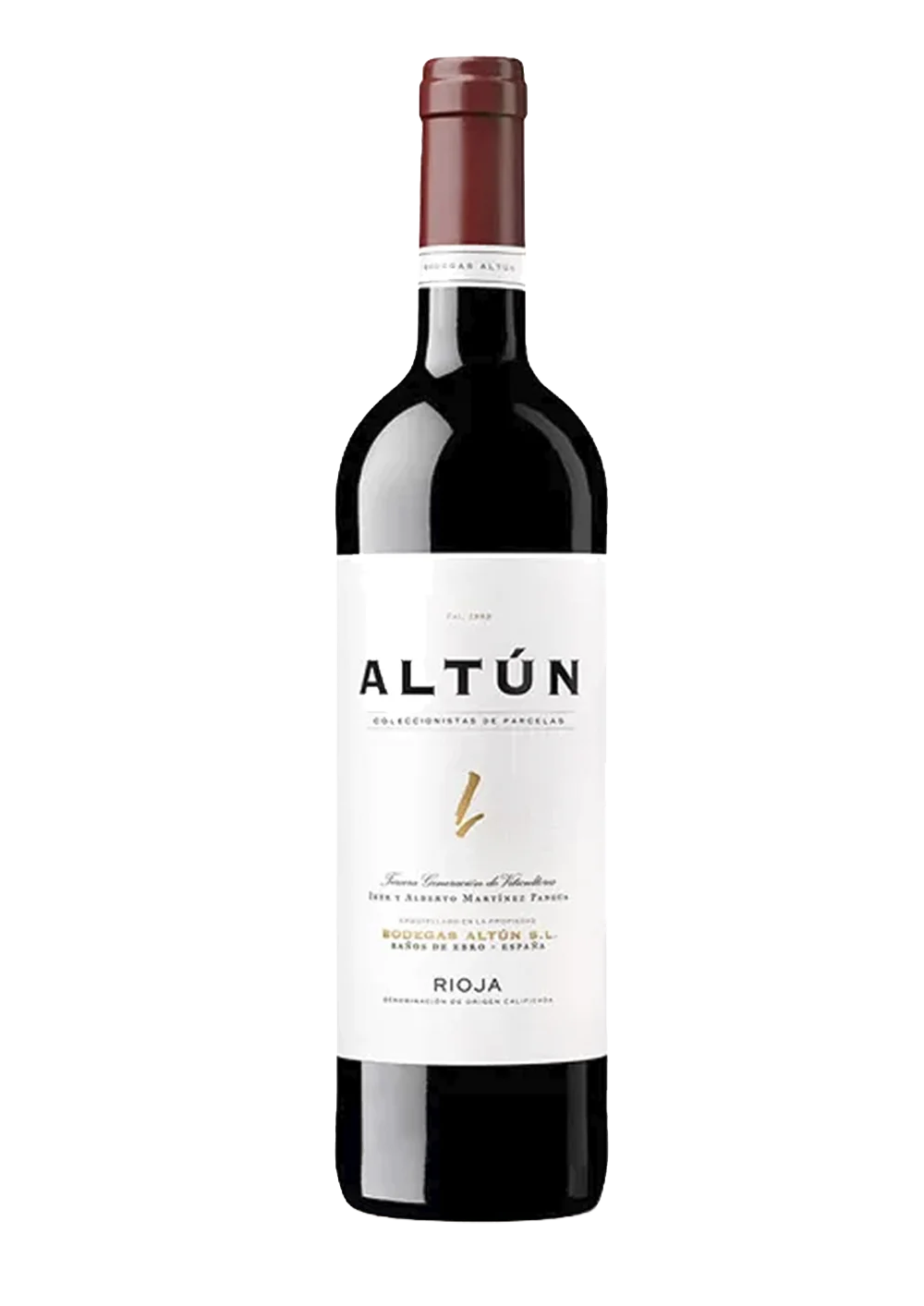 Ampolla d’Altún, vi negre DOCa Rioja