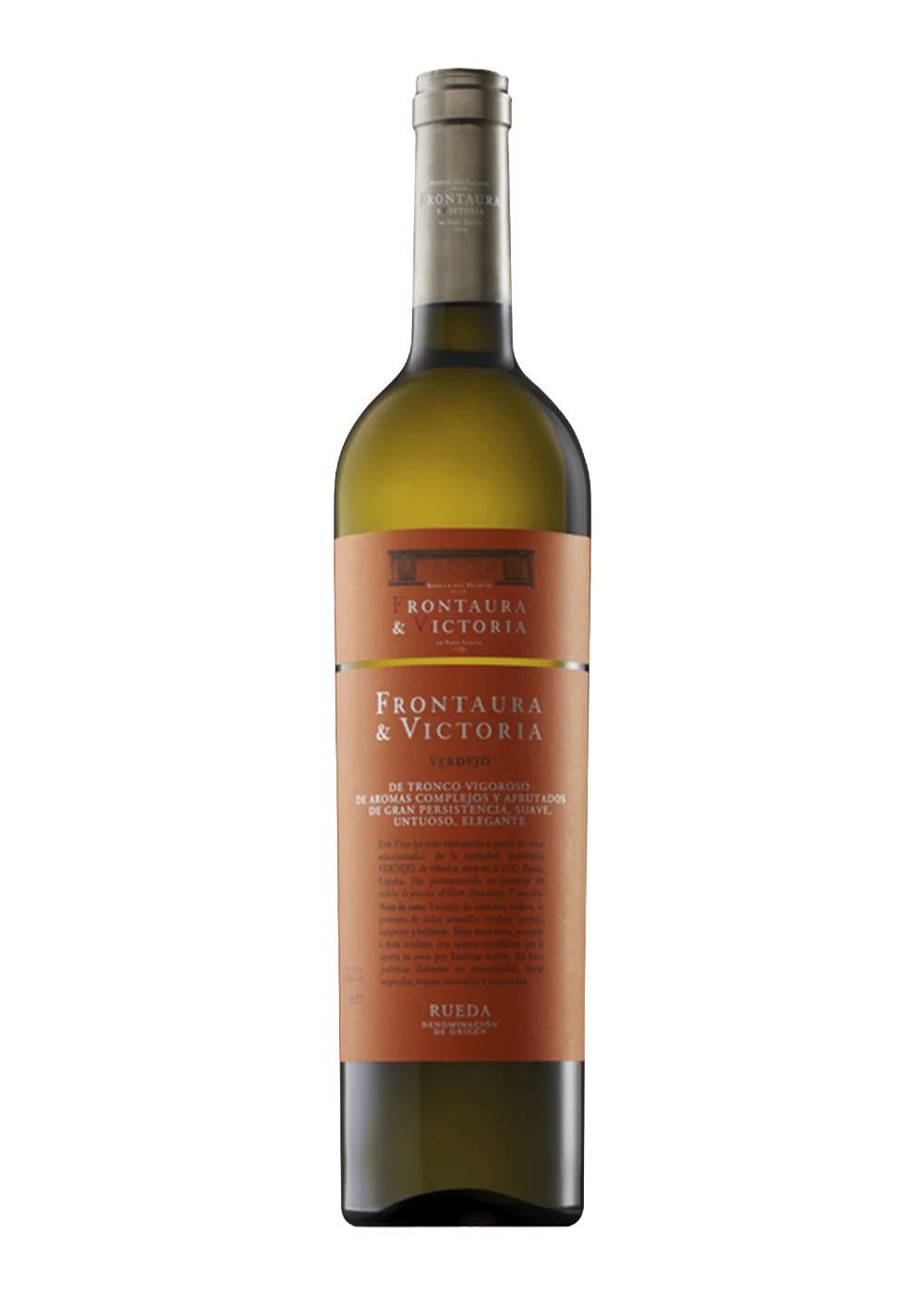 Ampolla de Frontaura & Victoria Verdejo Taronja, vi blanc DO Rueda