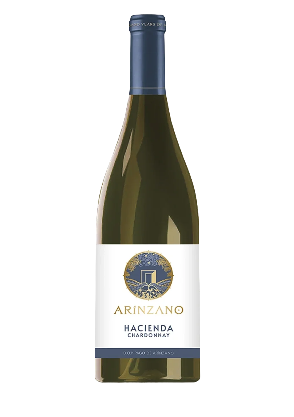 Ampolla d’Hacienda de Arínzano Chardonnay, vi blanc DO Pago de Arínzano